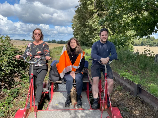 reakt Draisinenfahrt